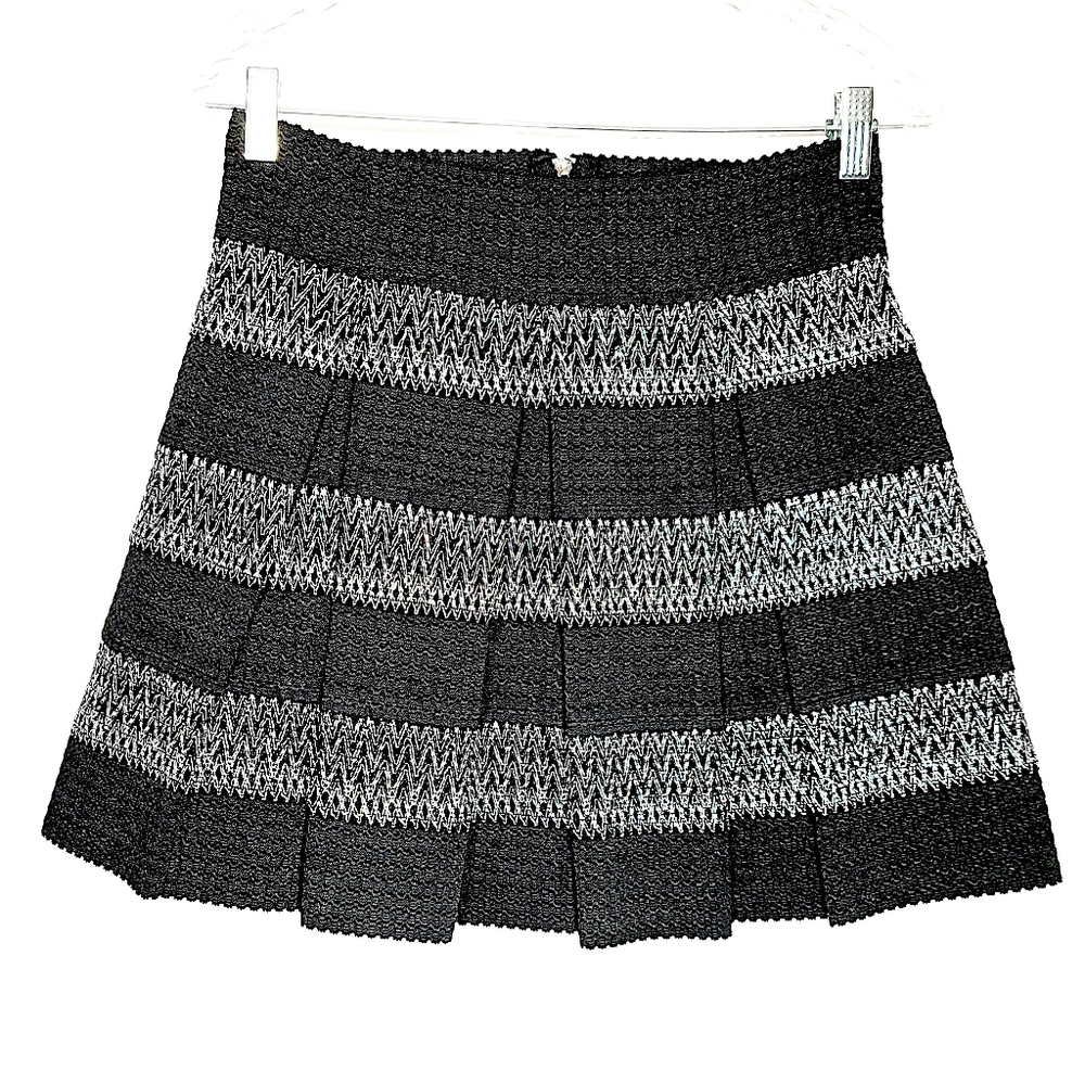 Ginger G | Striped A-Line Mini Skirt NWOT
